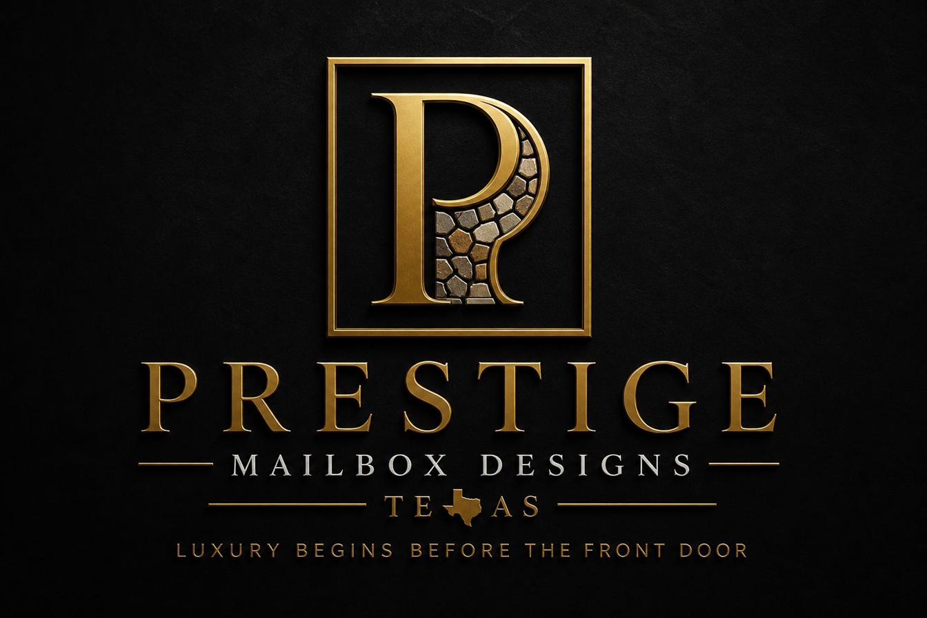 Prestige Mailbox Designs — studio logo and workspace